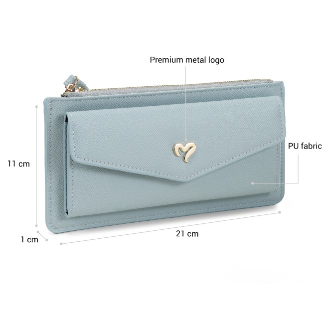 Mochi Women Blue Wallet (SKU: 95-225-45-10)