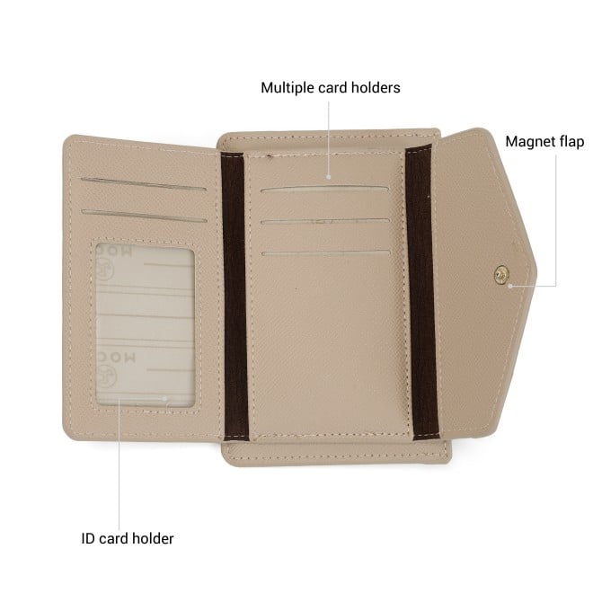 Mochi Women Beige Wallet (SKU: 95-226-20-10)
