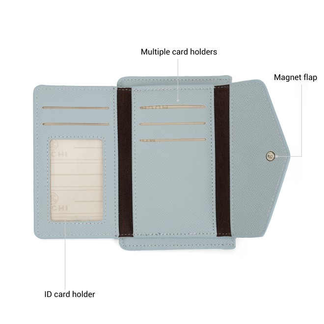 Mochi Women Blue Wallet (SKU: 95-226-45-10)