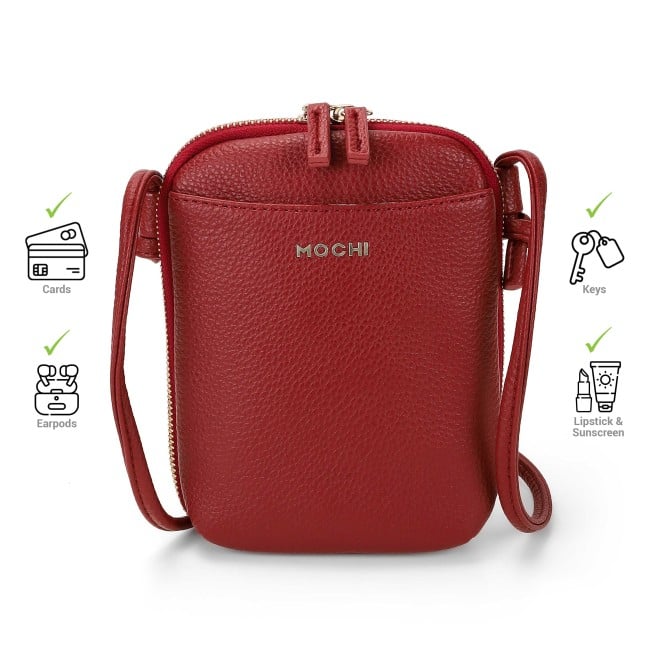 Mochi Women Maroon Mobile Cover (SKU: 95-231-44-10)
