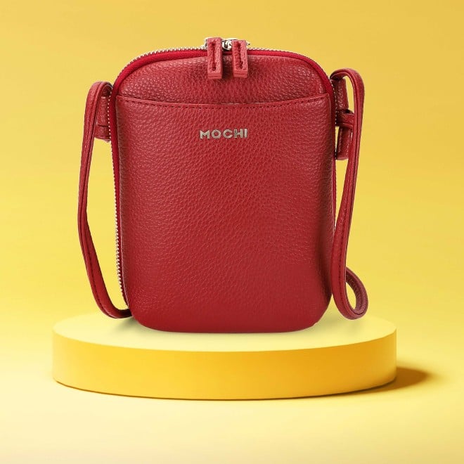 Mochi Women Maroon Mobile Cover