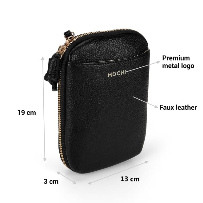 Mochi Women Black Mobile Cover (SKU: 95-231-11-10)