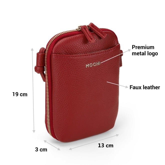 Mochi Women Maroon Mobile Cover (SKU: 95-231-44-10)