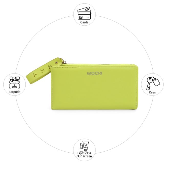 Mochi Women Green Wallet (SKU: 95-233-21-10)