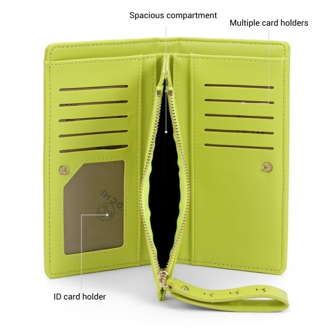 Mochi Women Green Wallet (SKU: 95-233-21-10)