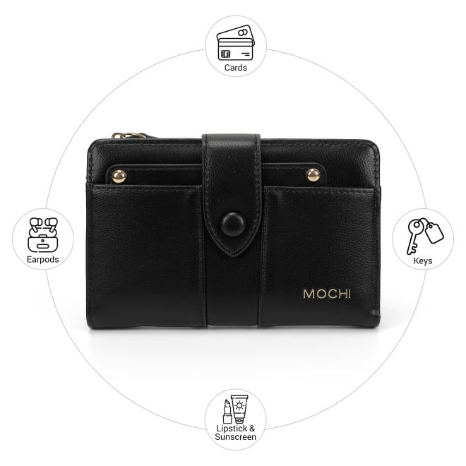 Mochi Women Black Wallet (SKU: 95-234-11-10)