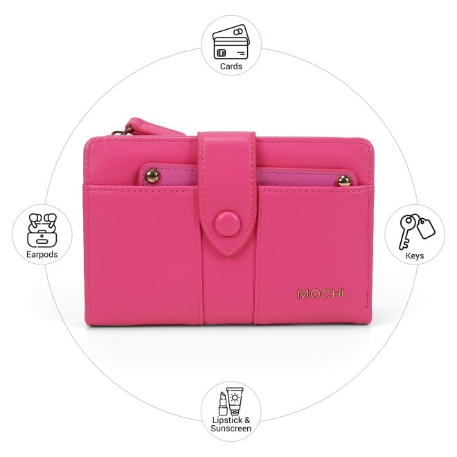 Mochi Women Pink Wallet (SKU: 95-234-24-10)
