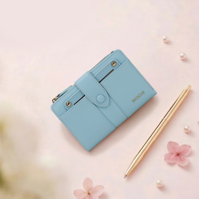 Mochi Women Light-blue Wallet