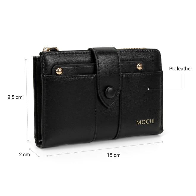 Mochi Women Black Wallet (SKU: 95-234-11-10)