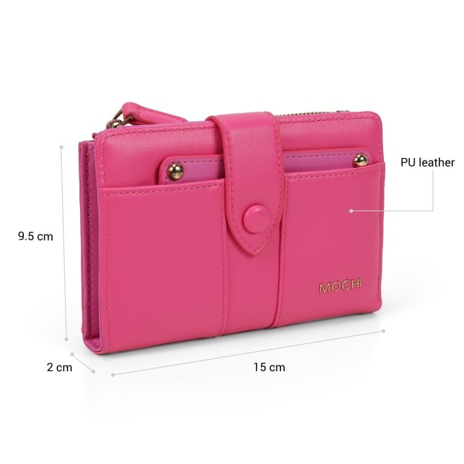 Mochi Women Pink Wallet (SKU: 95-234-24-10)