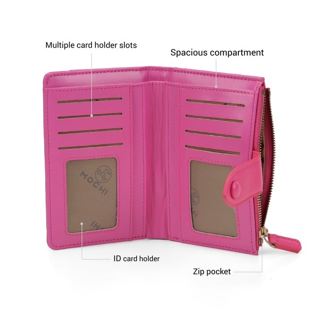 Mochi Women Pink Wallet (SKU: 95-234-24-10)