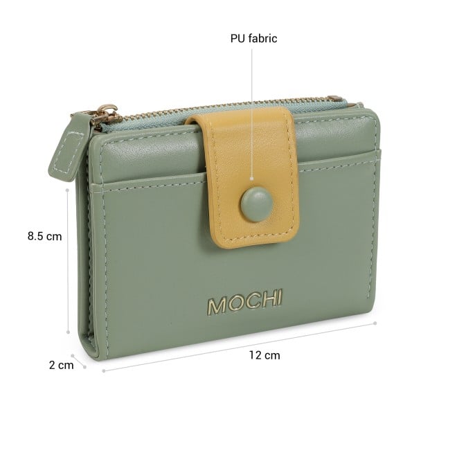 Mochi Women Green Wallet (SKU: 95-236-21-10)