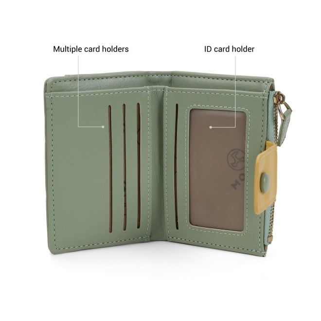 Mochi Women Green Wallet (SKU: 95-236-21-10)