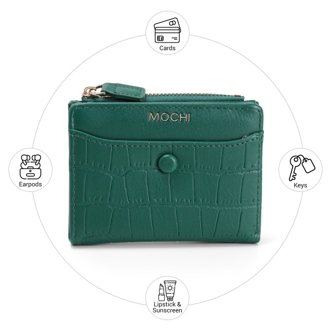 Mochi Women Green Wallet (SKU: 95-237-21-10)
