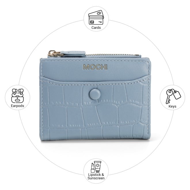 Mochi Women Light-blue Wallet (SKU: 95-237-32-10)