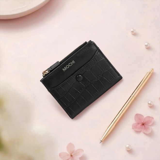 Mochi Women Black Wallet