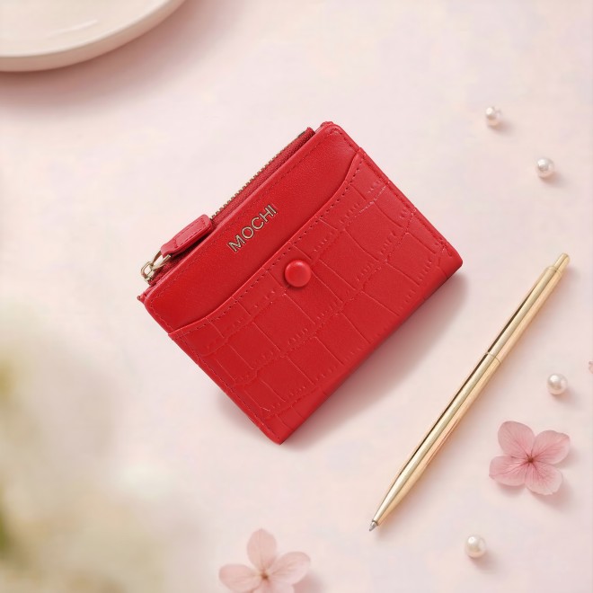 Mochi Women Red Wallet