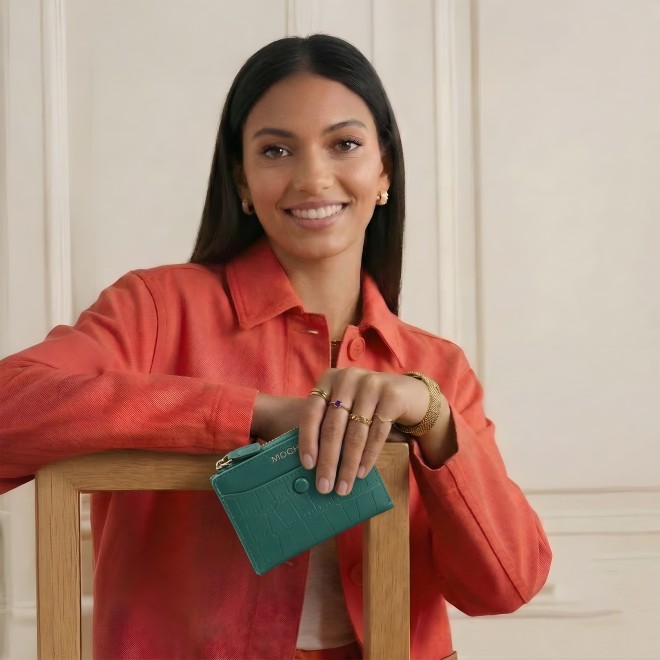 Mochi Women Green Wallet (SKU: 95-237-21-10)