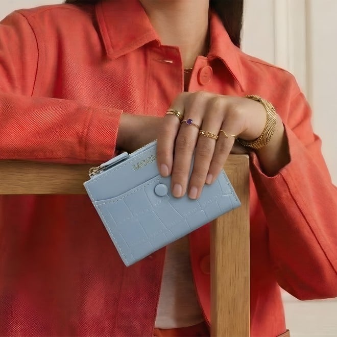Mochi Women Light-blue Wallet (SKU: 95-237-32-10)