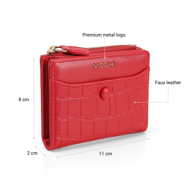 Mochi Women Red Wallet (SKU: 95-237-18-10) Mochi Women Red Wallet (SKU: 95-237-18-10)