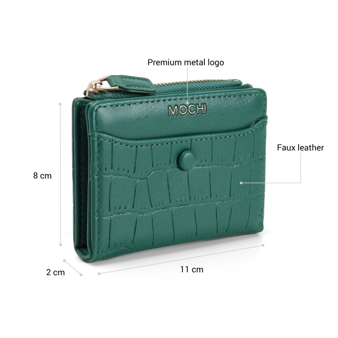 Mochi Women Green Wallet (SKU: 95-237-21-10)