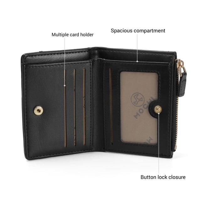 Mochi Women Black Wallet (SKU: 95-237-11-10)