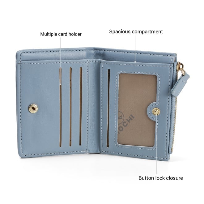Mochi Women Light-blue Wallet (SKU: 95-237-32-10)