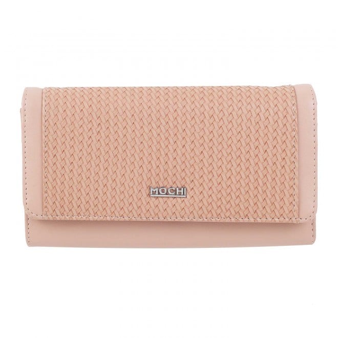 Mochi Women Peach Womens Wallets Bifold (SKU: 95-36-80-10)