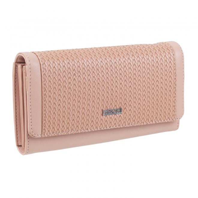 Mochi Women Peach Womens Wallets Bifold (SKU: 95-36-80-10)