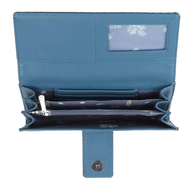 Mochi Women Blue Womens Wallets Bifold (SKU: 95-37-45-10)