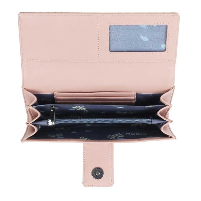 Mochi Women Peach Womens Wallets Bifold (SKU: 95-37-80-10)