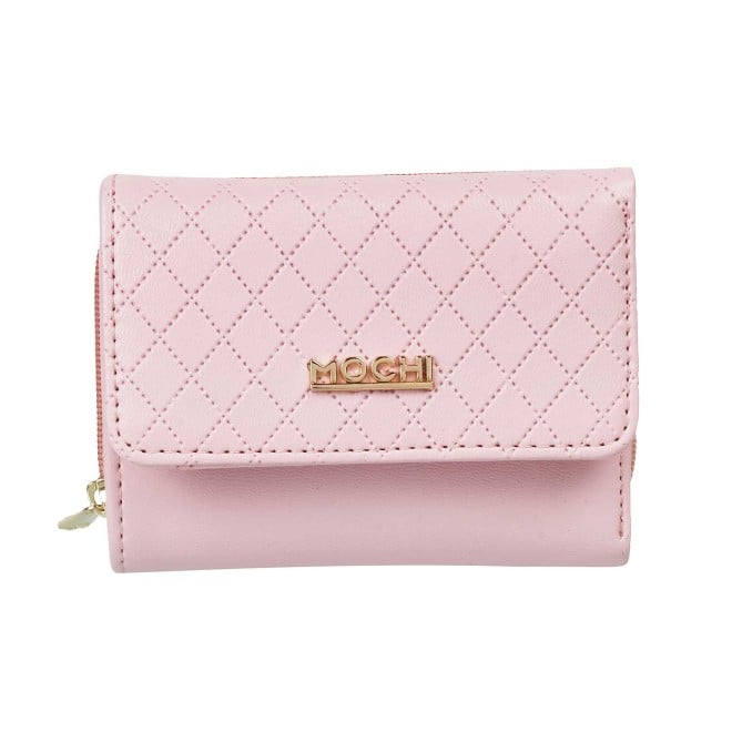 Mochi Women Pink Wallets Bifold