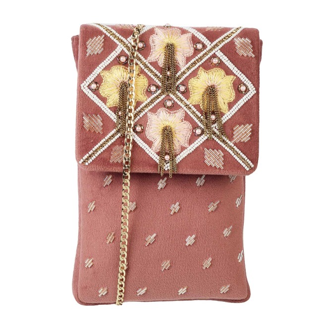 Women Pink Mobile Cover