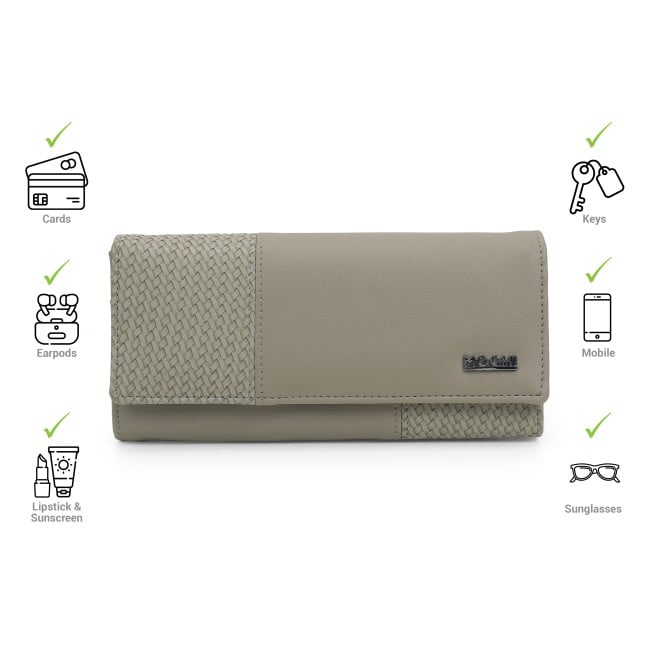 Mochi Women Grey Wallet (SKU: 95-7659-14-10)