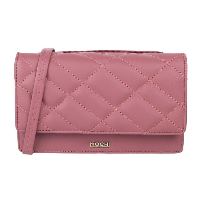 Mochi Women Pink Wallets Bifold