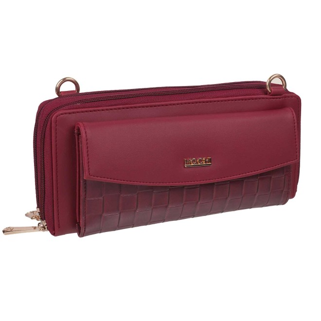 Mochi Women Maroon Sling Bag (SKU: 95-84-44-10)